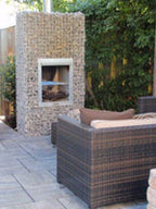 tuinhaard bbq open achterkant zonder stenen