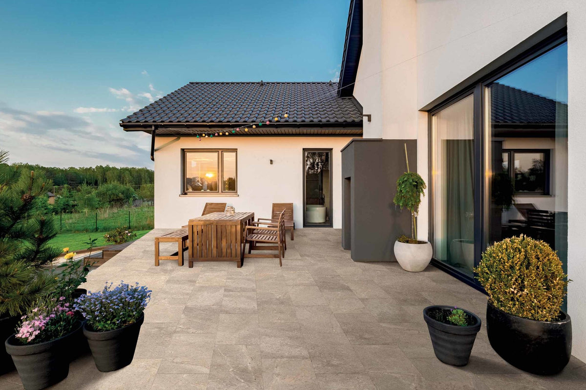Stone Mix Fango keramische vloertegel sfeerbeeld 2