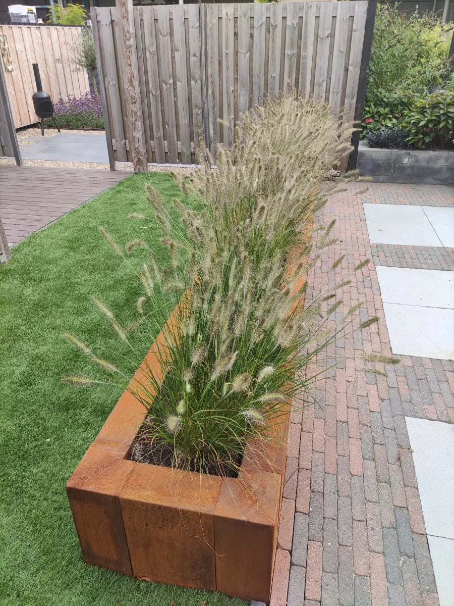 Corten Overzetstuk 500x450x120mm