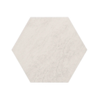Staptegel Hexagon Quarzite Bianca o60x52x2cm