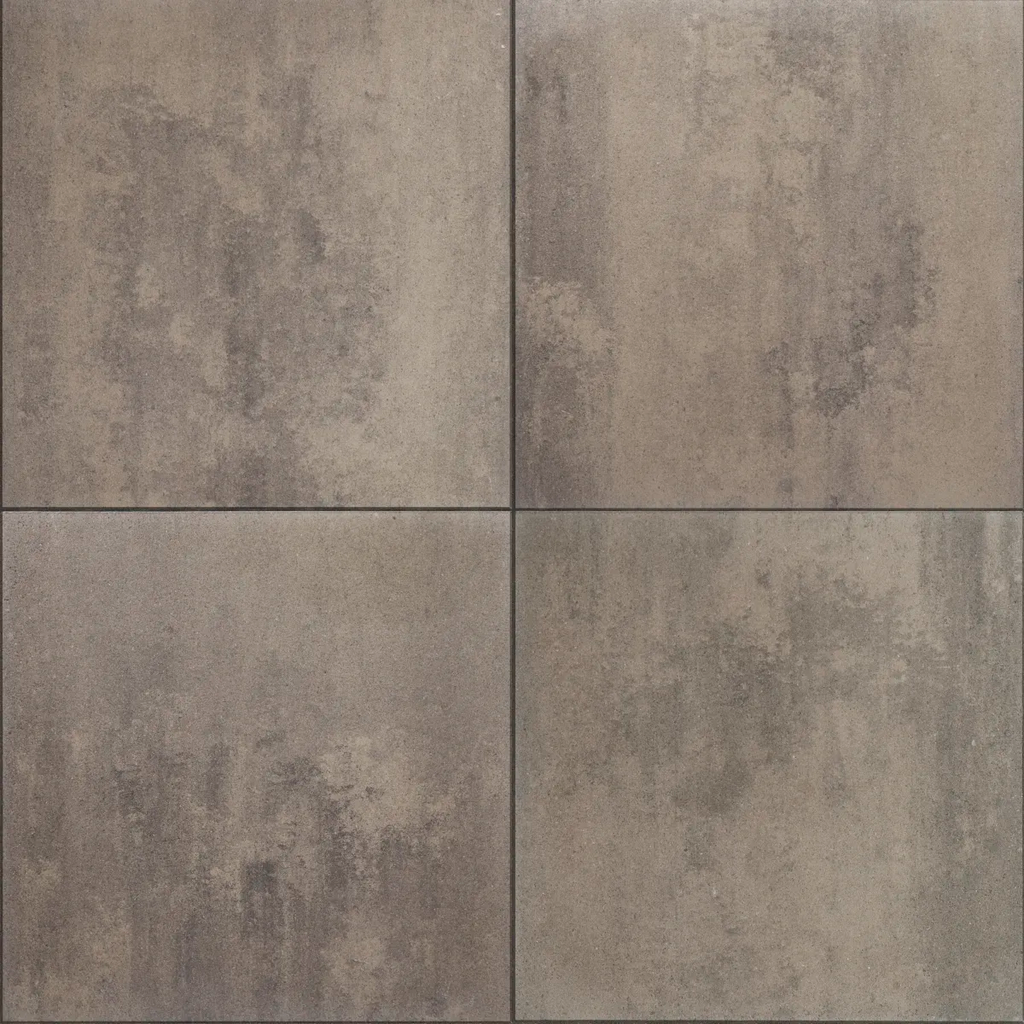 Serenio Midden grijs nuance 60x60x4cm
