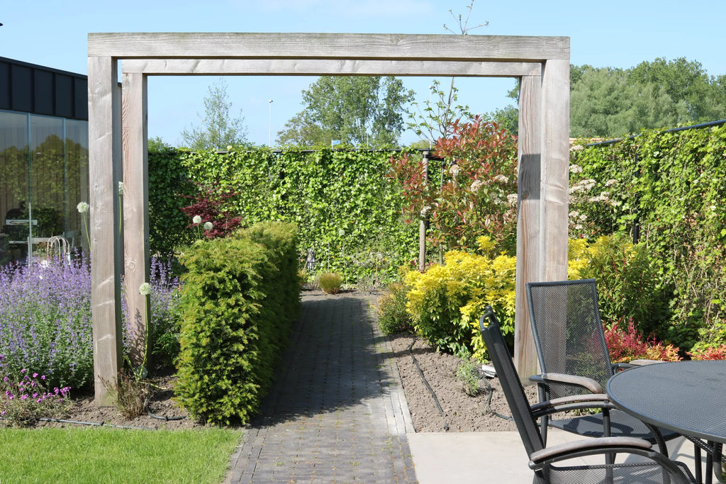 Paal Douglas Ongedroogd en Fijnbezaagd 15,0x15,0x300cm