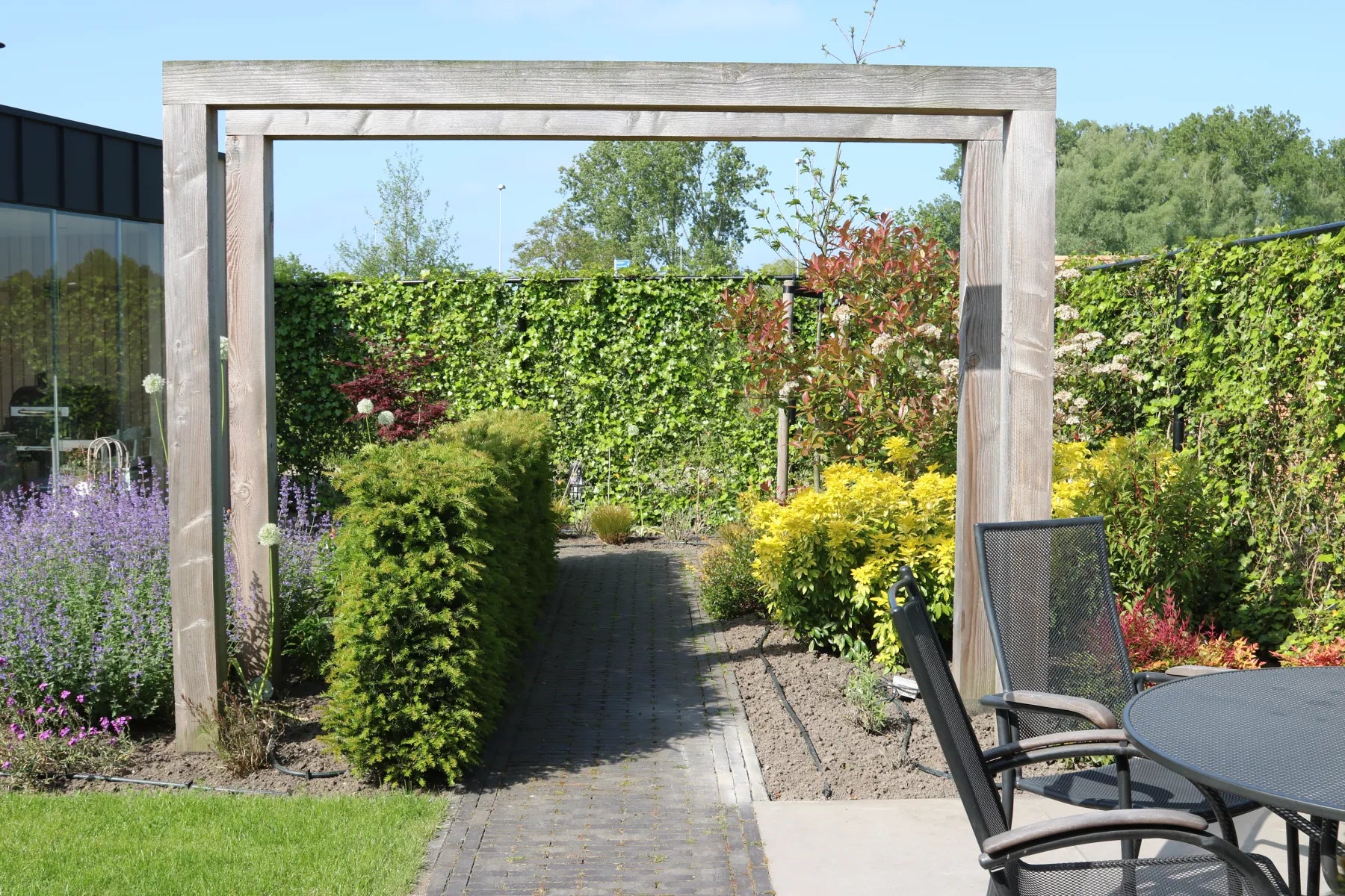 Paal Douglas Ongedroogd en Fijnbezaagd 15,0x15,0x300cm