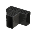Star Drain 65/100 T-stuk - Zwart (Aluminium)