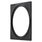 In-Lite PLATE 1 afdekplaat black voor Big Flux - Luna