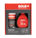 SOLA Slaglijnmolen+poeder CLKS Set Rood