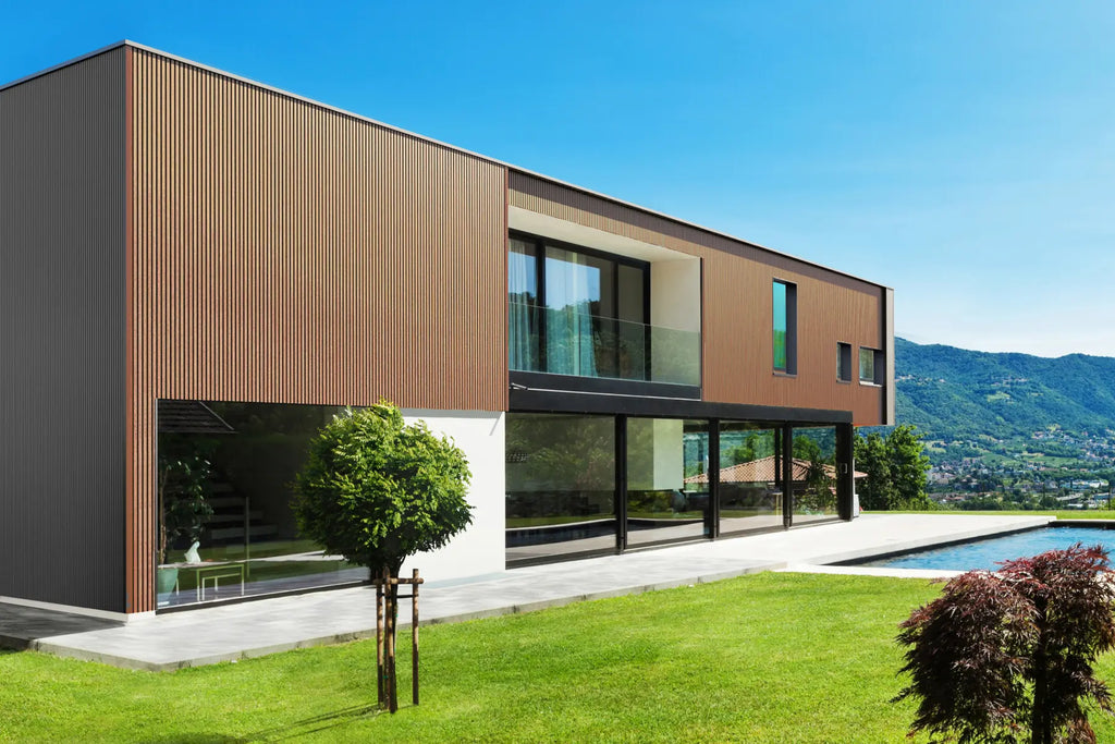 WPC WEO60 Gardenwall 33x170mm (wb 140mm) 290cm Teak