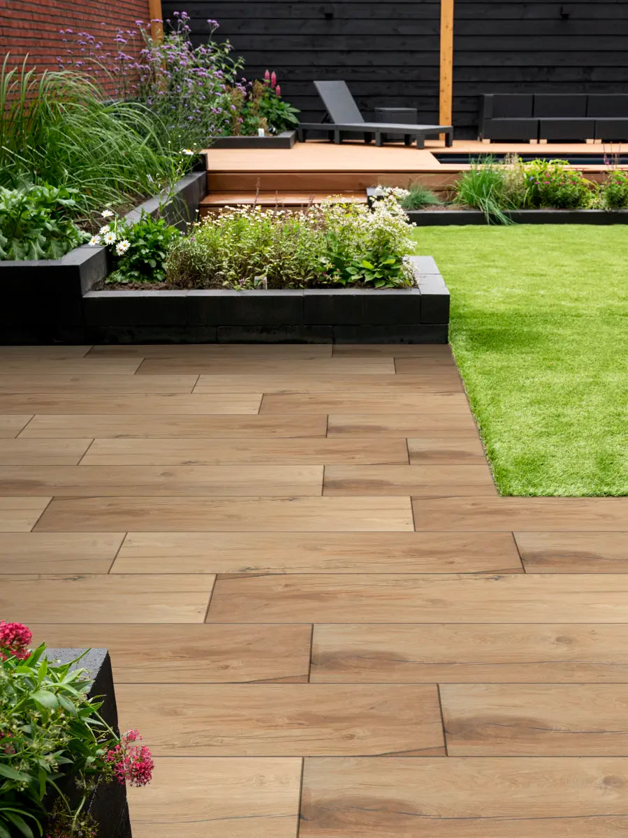 Ceradin Wood Lagom Gold 120x30x2cm /2st