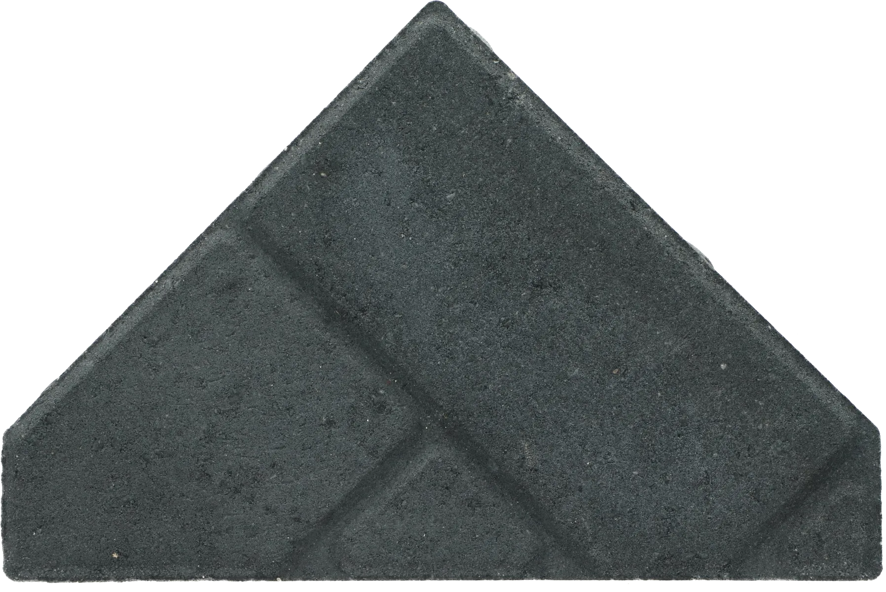 Ecotop Premium Bisschopsmuts 29,5x5x19,5x8 normaal facet antraciet met schijnvoeg bss KOMO P2