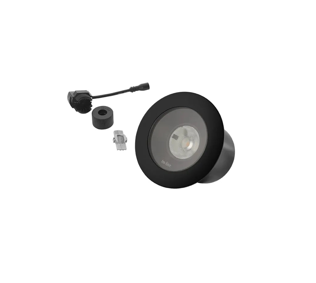In-Lite Nero LED grondspot 12V -Dark - Ø 116mm