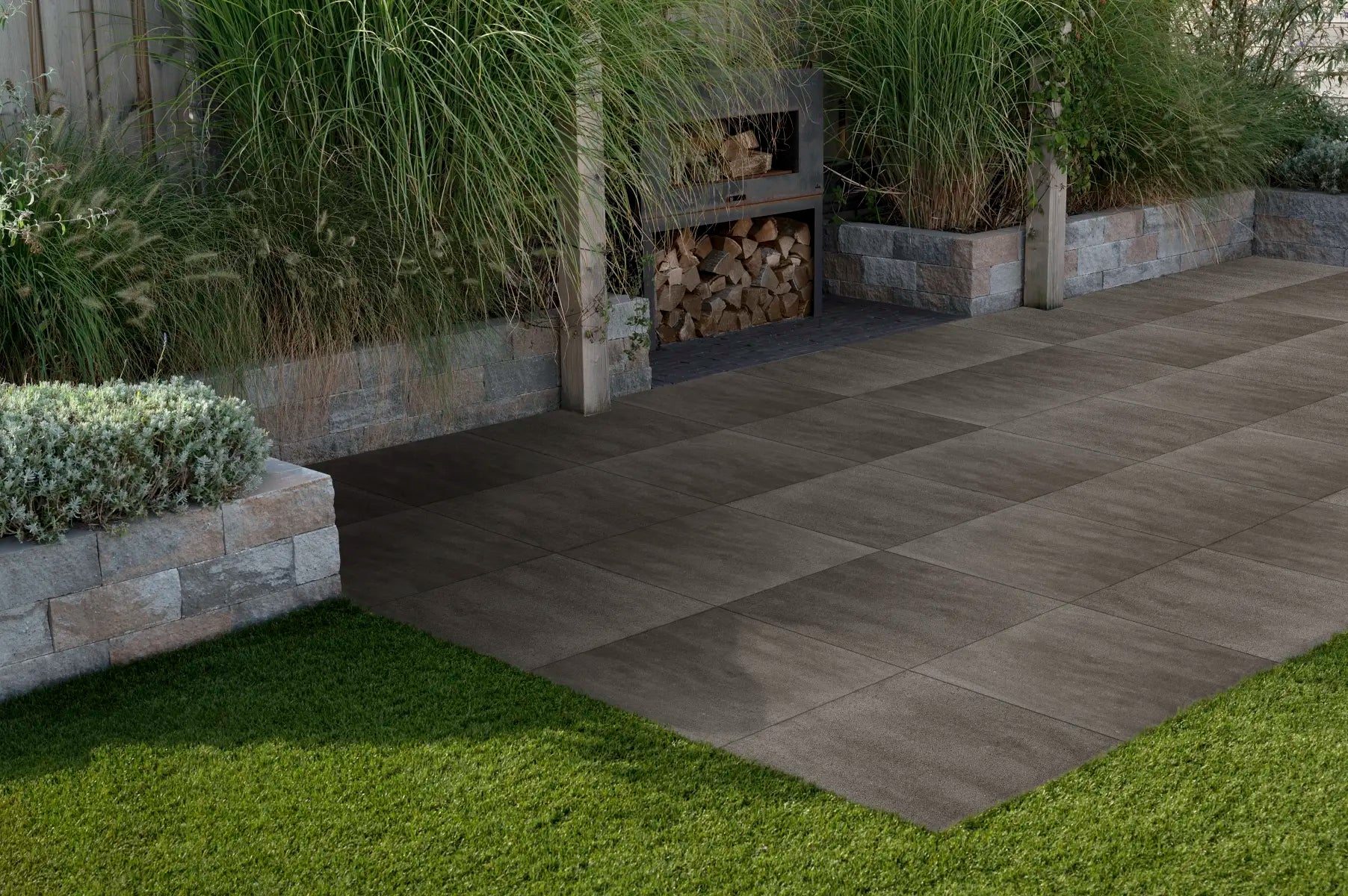 Mondo Facet 60x60x4cm Coal