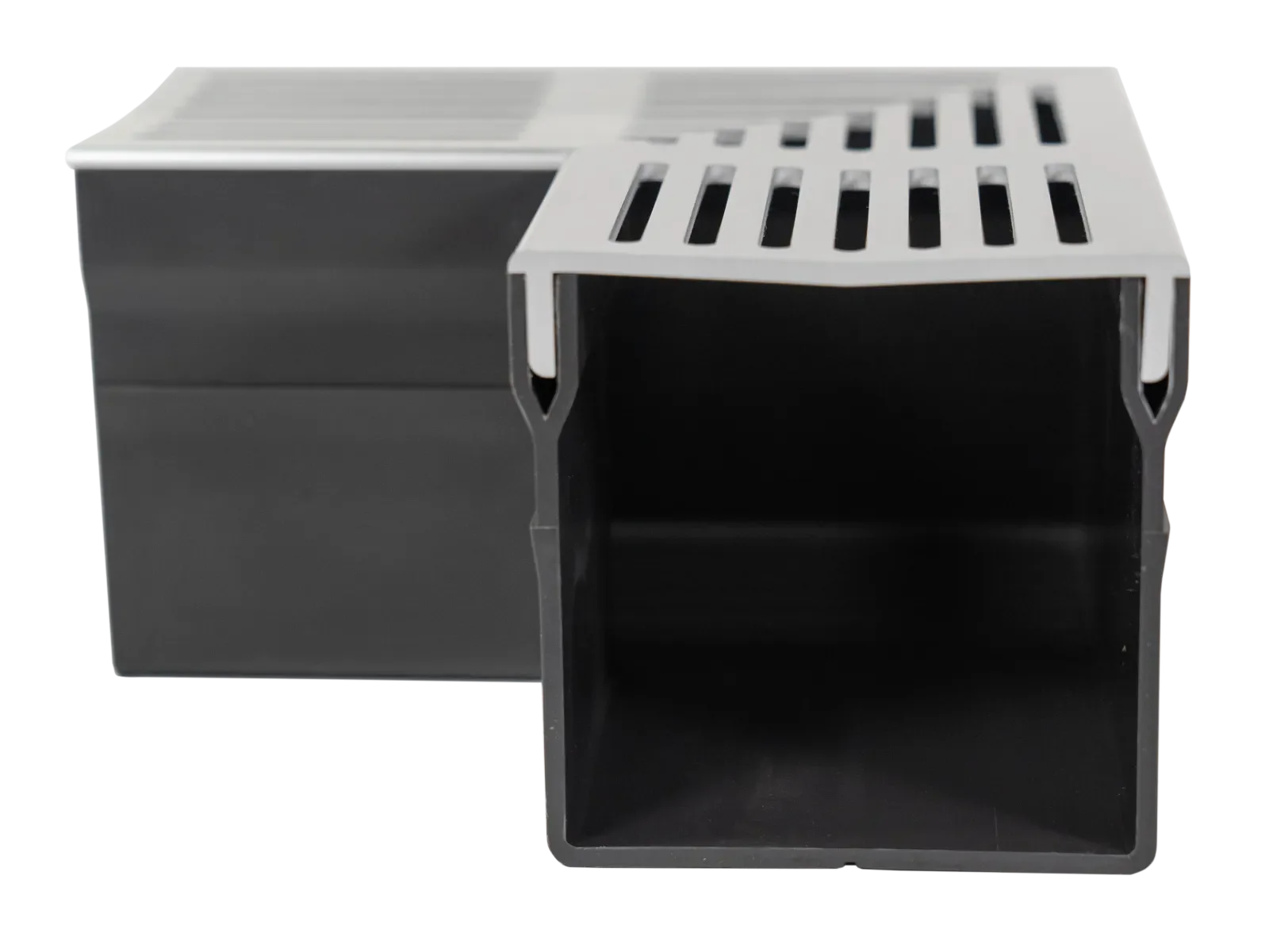 Star Drain Mini 65/60 Hoekstuk - Grijs (Aluminium)