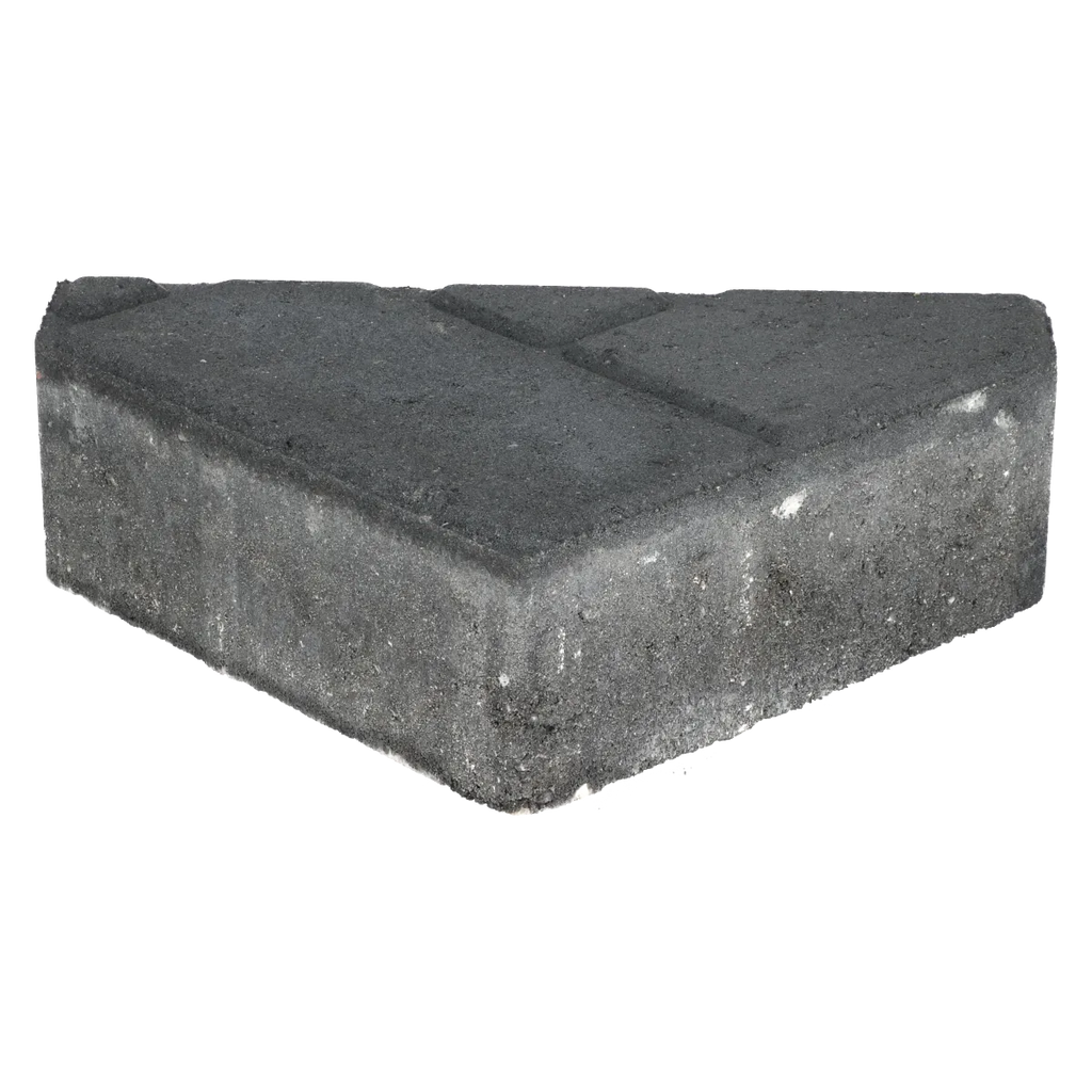 Ecotop Premium Bisschopsmuts 29,5x5x19,5x8 normaal facet antraciet met schijnvoeg bss KOMO P2