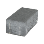Ecotop Base GRN+ Bss 21x10,5x8 normaal facet elleboogverband antraciet KOMO PL2