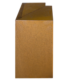 Overzetprofiel Muurblok Hoek 20x45x15,8cm Corten