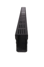 Star Drain 65/100 Lijngoot - Premium Zwart (Aluminium) 100cm