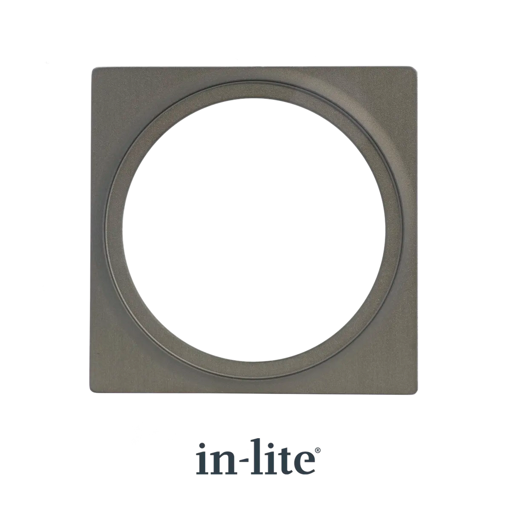 In-Lite PLATE 1 afdekplaat pearl grey voor Big Flux-Luna