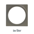 In-Lite PLATE 1 afdekplaat pearl grey voor Big Flux-Luna
