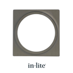 In-Lite PLATE 1 afdekplaat pearl grey voor Big Flux-Luna