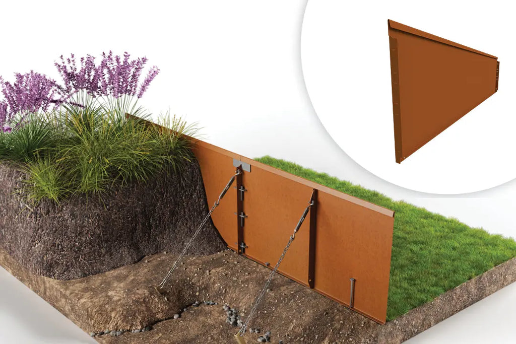 Rigidline (WS) Corten 56x220cm