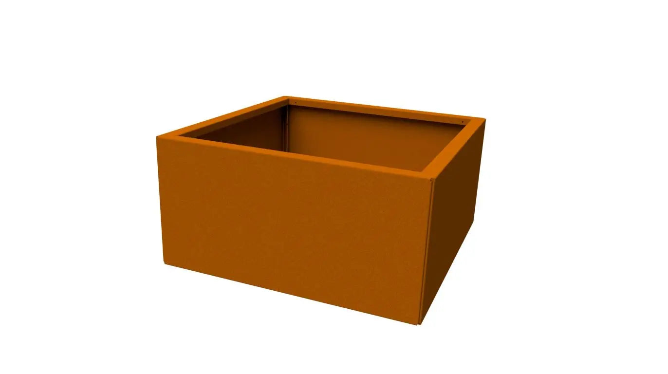 Retail Pack Box Bloembak Corten 80cm
