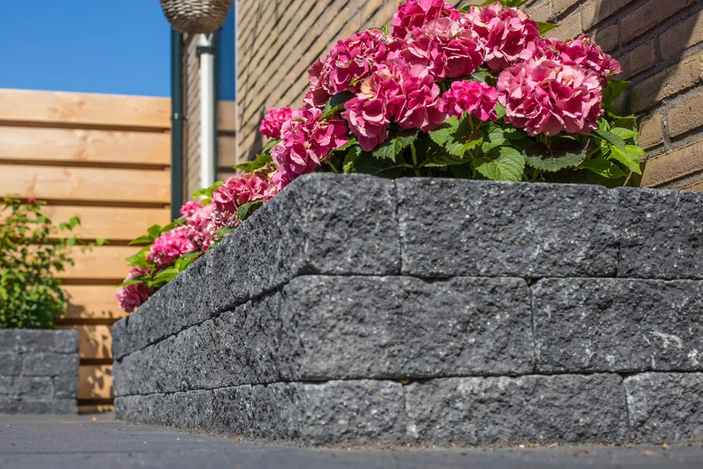 Wallblock Tumble 12x12x30 Antraciet
