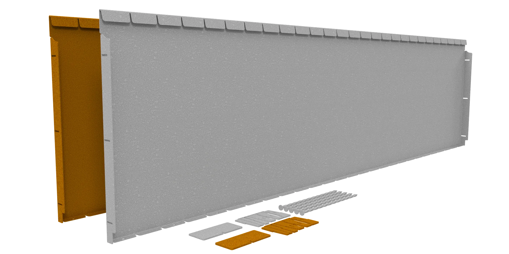 Flexline Corten 56cm L=216cm
Incl. 5 verzinkte grondnagels 30cm + 1 verbindingsset