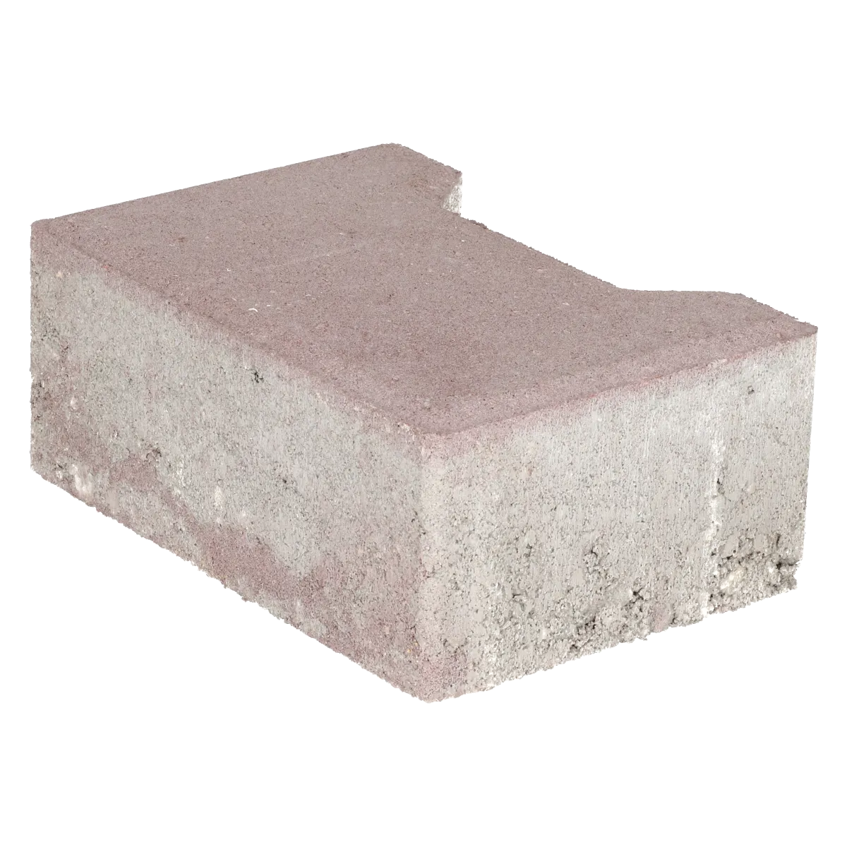 Ecotop Base Randsteen 20x13,4/11,5x8 normaal facet heidekleur KOMO PL2