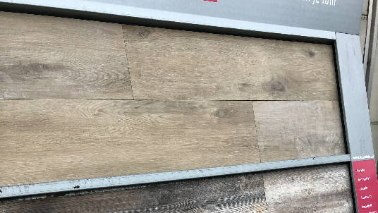 Houtlook keramische terrastegels 122x30x2 cm