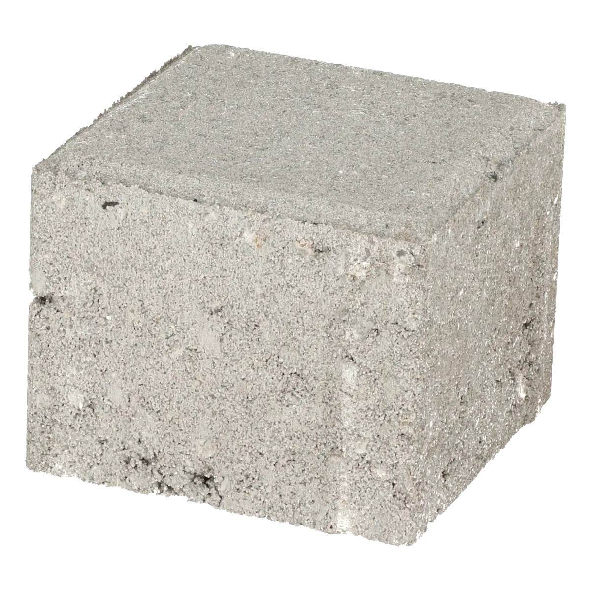 Ecotop Base Halve bss 10,5x10,5x8 normaal facet grijs KOMO PL2
