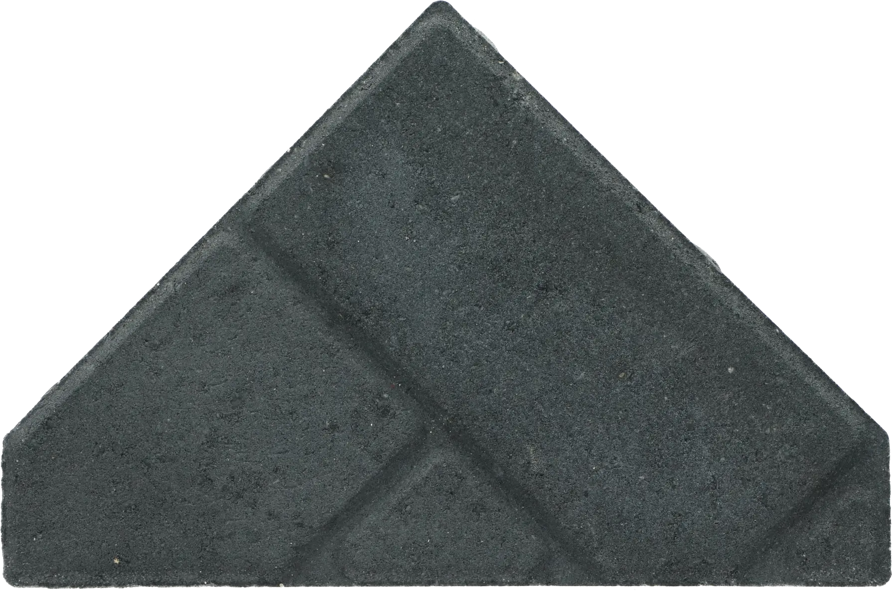 Ecotop Premium Bisschopsmuts 29,5x5x19,5x8 normaal facet antraciet BSS KOMO PL1
