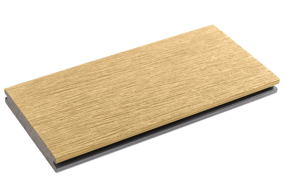 WPC Terrasplank Massief Vintage 2,3x13,8x400cm Lunar Grey/Ce