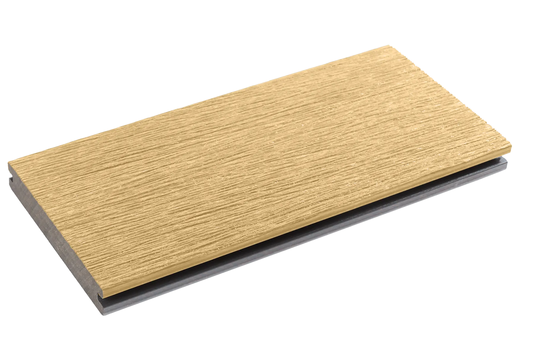 WPC Terrasplank Massief Vintage 2,3x13,8x400cm Lunar Grey/Ce