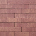 Strackstone Crown GRN+ Dikformaat 21x7x8 vlak wijnrood/oker genuanceerd KOMO PL2