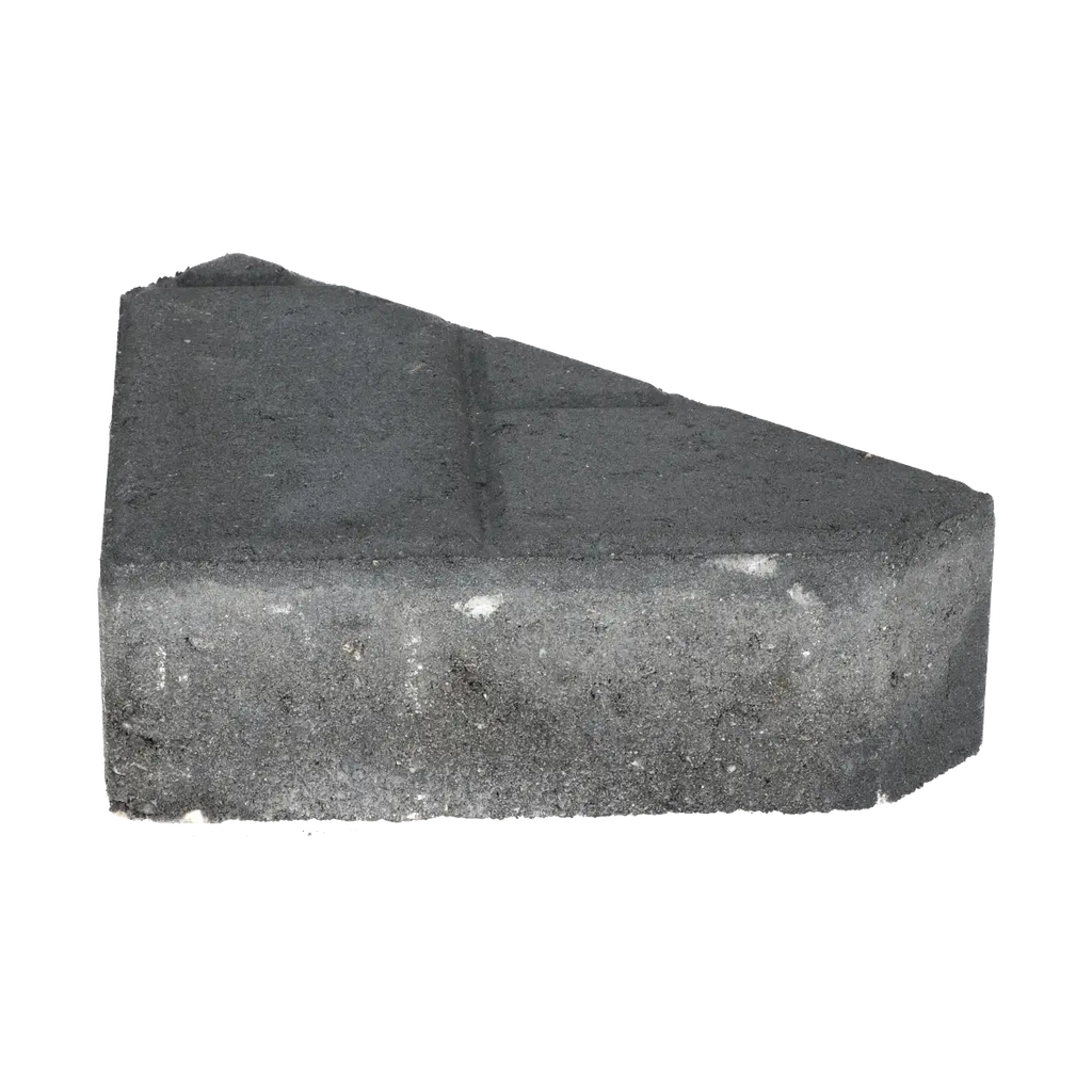 Ecotop Premium Bisschopsmuts 29,5x5x19,5x8 normaal facet antraciet BSS KOMO PL1