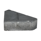 Ecotop Premium Bisschopsmuts 29,5x5x19,5x8 normaal facet antraciet BSS KOMO PL1