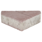 Ecotop Premium Bisschopsmuts 29,5x5x19,5x8 normaal facet heidekleur met schijnvoeg bss KOMO PL2