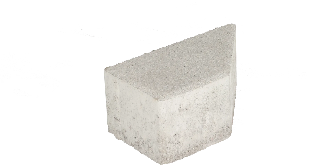 Ecotop Base Kepersteen 8cm tbv 21x10,5 normaal facet grijs PL3
