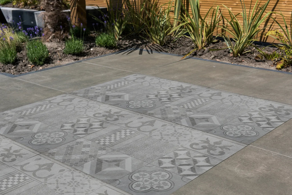 Ceramiton Titan 60x60x4cm Mosaïc Silver
