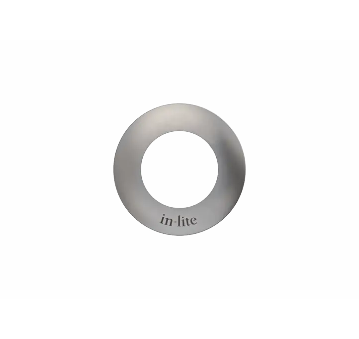 In-Lite RING 28 grondspot accessoire RVS voor DOT22