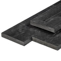 ME grenen plank zwrt gespoten 2x20x400cm fijnbezaagd scherpk