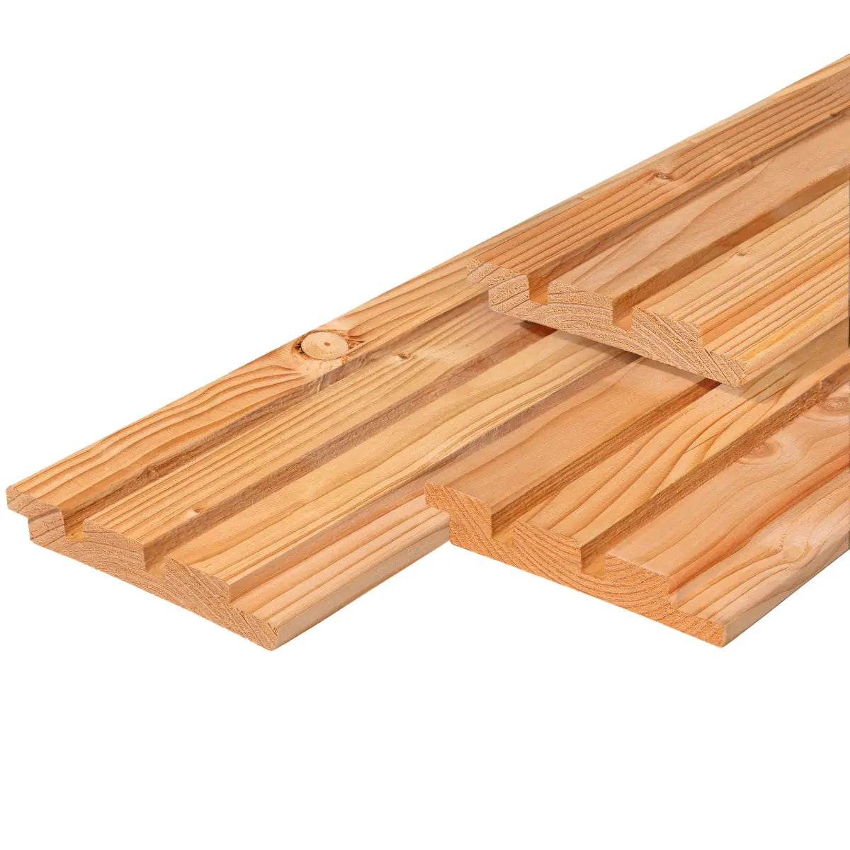 Triple Rhombus Douglas Onbehandeld Gedroogd/Gesch.1,9x13x300