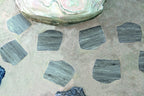 Staptegel Flex Stones Holz Grigio o42x36x2cm