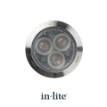 In-Lite Flux LED grondspot 12V - RVS - Ø 60mm