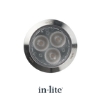 In-Lite Flux LED grondspot 12V - RVS - Ø 60mm