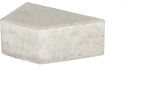 Ecotop Base Kepersteen 8cm tbv 21x10,5 normaal facet grijs PL3