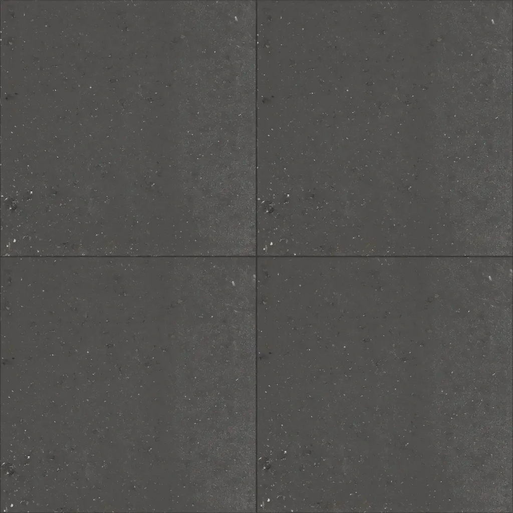 Carré tegel 50x50x5 vlak KOMO nero