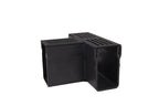 Star Drain 65/100 T-stuk - Premium Zwart (Aluminium)