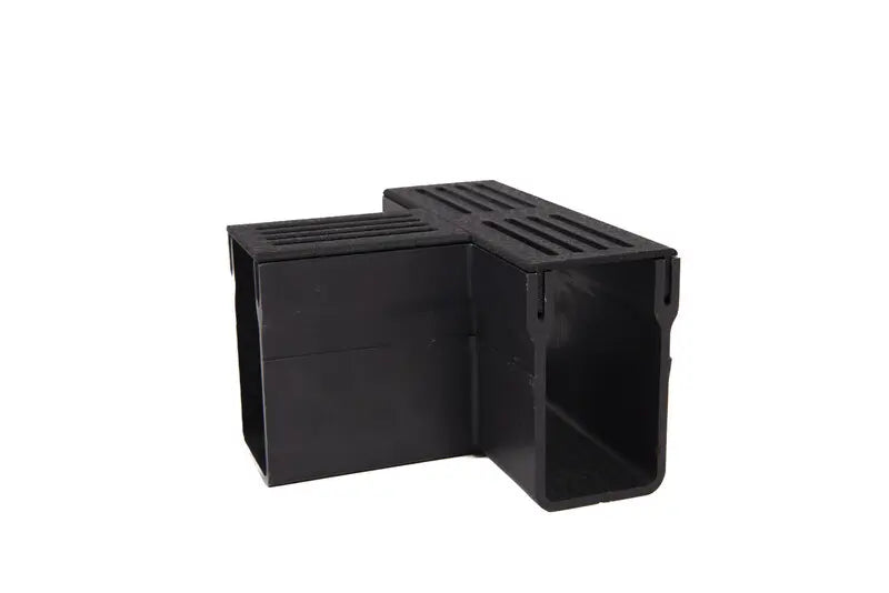 Star Drain 65/100 T-stuk - Premium Zwart (Aluminium)