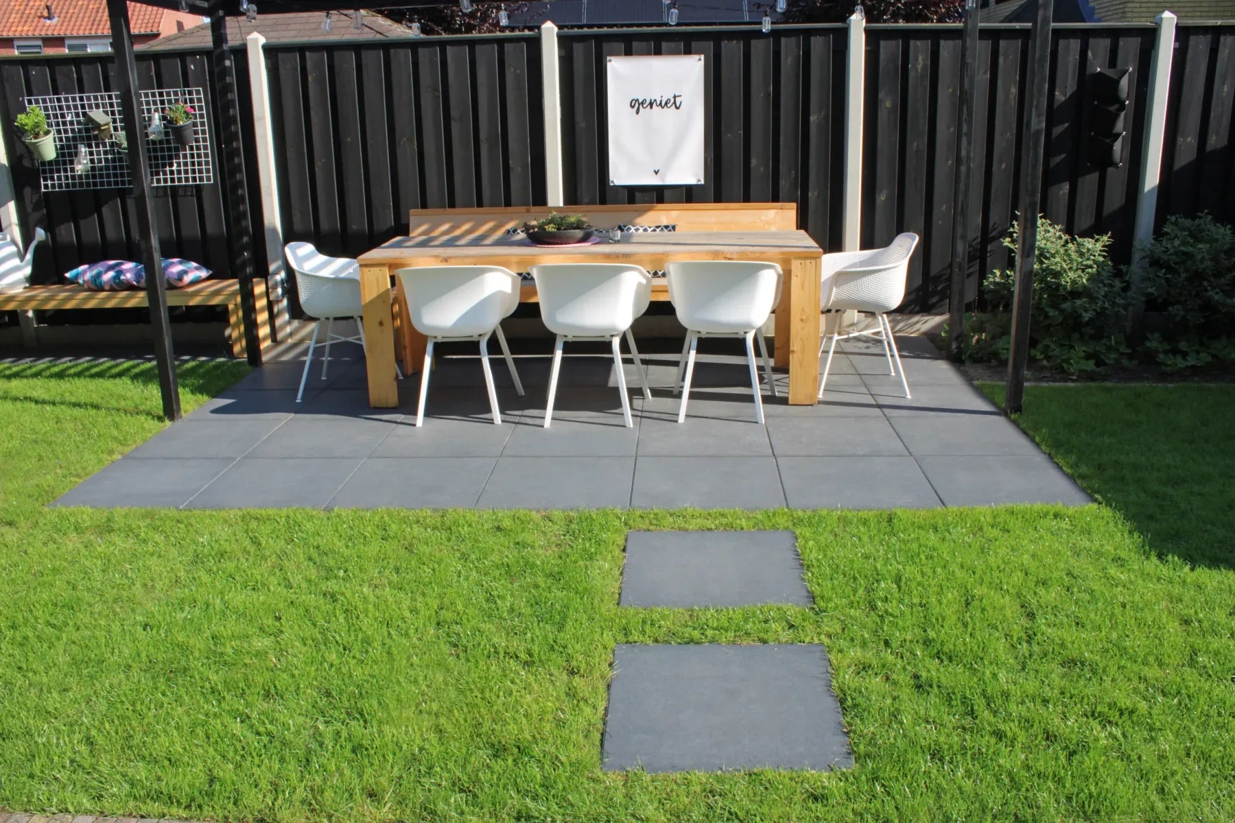 Mondo Facet 60x60x4cm Pit Black